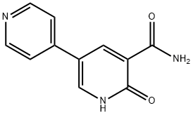 AMRINONE RELATED COMPOUND A (100 MG) (5-CARBOXAMIDE[3,4'-BIPYRIDIN]-6(1H)-ONE) Struktur