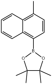 4,4,5,5-Tetramethyl-2-(4-methylnaphthalen-1-yl)-1,3,2-dioxaborolane|4-甲基萘-1-硼酸频哪醇酯