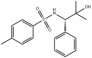 (S)-N-(2-HYDROXY-2-METHYL-1-PHENYL-PROPYL)-4-METHYL-BENZENESULFONAMIDE
 Struktur