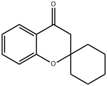 spiro[2H-1-benzopyran-2,1'-cyclohexan]-4(3H)-one Struktur