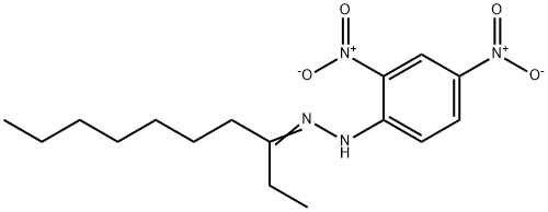 3-Decanone (2,4-dinitrophenyl)hydrazone Struktur