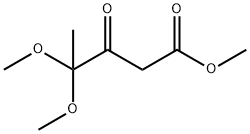 4,4-二甲氧基-3-羰基戊酸甲酯, 62759-83-5, 结构式