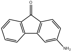 3-アミノ-9H-フルオレン-9-オン 化学構造式