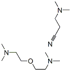 2-(2-dimethylaminoethoxy)-N,N-dimethyl-ethanamine: 3-dimethylaminoprop anenitrile Structure
