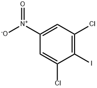 3,5-DICHLORO-4-IODONITROBENZENE Structure