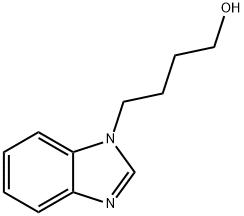 1H-Benzimidazole-1-butanol(9CI) Struktur
