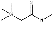 Ethanethioamide,  N,N-dimethyl-2-(trimethylsilyl)- Struktur