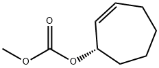 Carbonic acid, (1S)-2-cyclohepten-1-yl methyl ester (9CI) Struktur