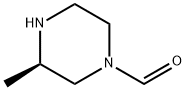 1-Piperazinecarboxaldehyde,3-methyl-,(3R)-(9CI) Structure