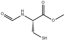 L-Cysteine, N-formyl-, methyl ester (9CI) Struktur