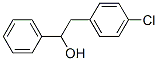 p-クロロ-α-フェニルフェネチルアルコール 化学構造式