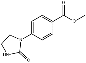METHYL 4-(2-OXO-1-IMIDAZOLIDINYL)BENZENECARBOXYLATE Structure