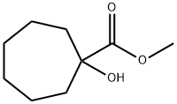 1-Hydroxy-cycloheptanecarboxylic acid methyl ester Struktur