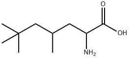 2-AMINO-4,6,6-TRIMETHYL-HEPTANOIC ACID Structure