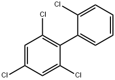 2,2',4,6-テトラクロロビフェニル 化学構造式