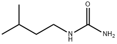 1-(3-メチルブチル)尿素 化学構造式