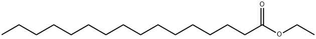 Palmitic acid ethyl ester Struktur