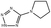 5-(PYRROLIDINO)TETRAZOLE Structure