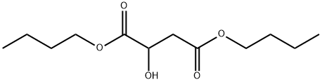 DL-リンゴ酸ジブチル 化学構造式