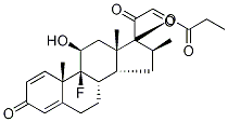 21-Dehydro DexaMethasone 17-Propionate, 62800-58-2, 结构式