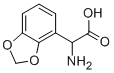 AMINO-BENZO[1,3]DIOXOL-4-YL-ACETIC ACID Struktur