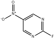 2-氟-5-硝基嘧啶 结构式