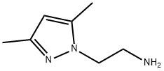 2-(3,5-二甲基-1H-吡唑-1-基)乙胺, 62821-88-9, 结构式