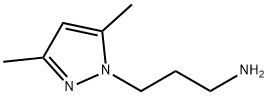 3-(3,5-DIMETHYL-PYRAZOL-1-YL)-PROPYLAMINE Structure