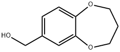 3,4-DIHYDRO-2H-1,5-BENZODIOXEPIN-7-YLMETHANOL Struktur