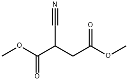 2-氰基丁二酸二甲酯, 6283-71-2, 结构式