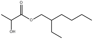 2-ヒドロキシプロパン酸2-エチルヘキシル 化学構造式