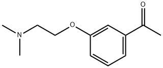 1-[3-(2-DIMETHYLAMINO-ETHOXY)-PHENYL]-ETHANONE, 628305-90-8, 结构式