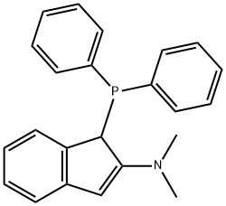 1-DIPHENYLPHOSPHINO-2-(N,N-DIMETHYLAMINO)-1H-INDENE|1-二苯基膦基-2-(N,N-二甲基氨基)-1H-茚