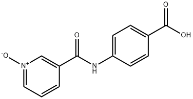 3-[(4-Carboxyphenyl)carbamoyl]pyridine 1-oxide|
