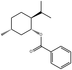 (-)-menthyl benzoate Struktur