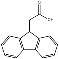 9-フルオレン酢酸 化学構造式