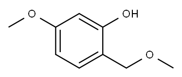 5-Methoxy-2-(methoxymethyl)phenol Structure
