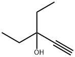 3-乙基-1-戊炔-3-醇, 6285-06-9, 结构式