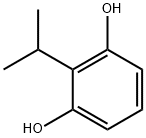 2-isopropylresorcinol Struktur