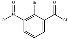 2-Bromo-3-nitrobenzoyl chloride Struktur