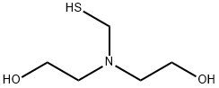 Ethanol, 2,2-[(mercaptomethyl)imino]di- (7CI) Structure