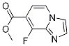 IMidazo[1,2-a]pyridine-7-carboxylic acid, 8-fluoro-, Methyl ester Struktur
