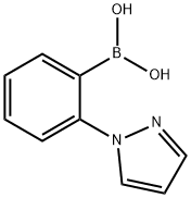 2-PYRAZOL-1-YL-PHENYL-BORONIC ACID Structure
