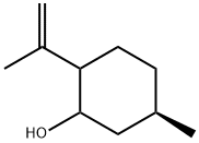 Cyclohexanol, 5-methyl-2-(1-methylethenyl)-, (5R)- (9CI) Structure