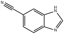 1H-苯咪唑-5-腈, 6287-83-8, 结构式