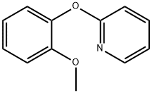2-(2-methoxyphenoxy)pyridine  Structure