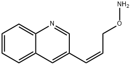 Quinoline, 3-[(1Z)-3-(aminooxy)-1-propenyl]- (9CI) Structure