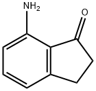 7-氨基-2,3-二氢-1-茚酮 结构式