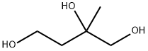 2-メチル-1,2,4-ブタントリオール 化学構造式