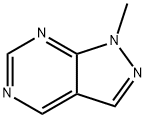 1-甲基吡唑(3,4D)并嘧啶, 6288-86-4, 结构式